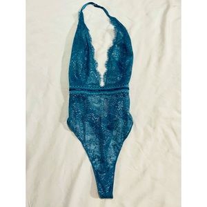 Victoria’s secret one piece lingerie piece.